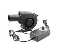 YVAAASIYC Ventilatore elettrico DC12V 6000 giri/min 15 W in metallo fuso con regolatore di velocità variabile e ventola uscita for campeggio ed escursionismo Picnic