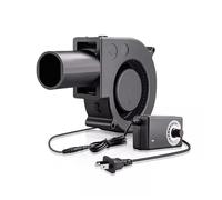 YVAAASIYC Ventilatore for barbecue d'aria 12V Grande flusso 110 220 alimentato a corrente alternata Regolatore di velocità variabile Turbo Strumento for