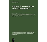 Yves Barel Le développement économique de la Russie tsariste (Copertina rigida)