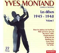 Yves Montand - Les Debuts 1945-48, Vol.1