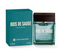 Yves Rocher Bois de Sauge Eau de Toilette Intensa Freschezza Aromatica da Uomo, 1 Atomizzatore da 50 ml