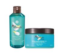 Yves Rocher Monoi Body Nutriente Gel Maschera Capelli Set di 2 Profumi di Cocco