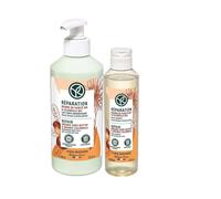 Yves Rocher Nutriente Karite Castagno Olio Doccia Rigenerante Latte Corpo Set 2