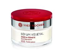 Yves Rocher SÉRUM VÉGÉTAL - Crema da giorno per la cura assorbente, anti-invecchiamento, per pelli solide, 1 barattolo di vetro da 50 ml