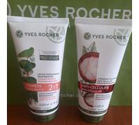Yves Rocher Set Nr. 2 Prodotti ANTI CELLULITE e RASSODANTE 2 in 1 . 200 ml