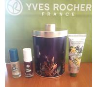 Yves Rocher Set Nr.3 Pezzi,Crema Mani Vaniglia + 2 Smalti Nr. 16 Prune E Dorato
