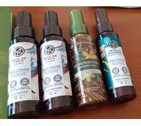 Yves Rocher Set Nr 4 Pezzi, 2 Acqua Profumata cocco e 2 vaniglia