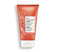 Yves Rocher SUN SPF 50 Protezione Solare Latte Rosso Microalghe Viso Corpo...