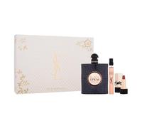 Yves Saint Laurent Black Opium cofanetto regalo: EDP 90 ml + EDP 10 ml + rossetto Rouge Pur Couture 1,3 g NM Nu Muse per Donna