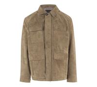 Yves Salomon - Suede Jacket - -Jackets -Uomo -Beige -L
