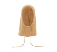 Yves Salomon - Ushanka in Flanella e Pelliccia di Volpe - - Accessories - Donna - Beige - ONE SIZE
