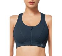 Yvette Molded Reggiseno Sportivo, Blu Mare, L Donna