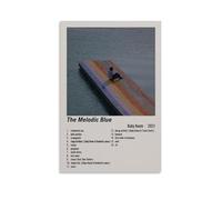 YVFCIRXTT Baby Keem The Melodic BlueModern Art Print Retro Style Decorazione da parete per soggiorno, cucina, caffetteria, poster impermeabile, 30 x 45 cm, senza cornice