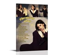 YVFCIRXTT Gracie Abrams - Poster con stampa artistica moderna in stile retrò, decorazione da parete per soggiorno, cucina, caffetteria, impermeabile, 30 x 45 cm, con cornice