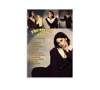 YVFCIRXTT Gracie Abrams - Poster con stampa artistica moderna in stile retrò, decorazione da parete per soggiorno, cucina, caffetteria, impermeabile, 20 x 30 cm, senza cornice