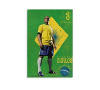 YVFCIRXTT Roberto Carlos - Stampa artistica moderna, stile retrò, decorazione da parete per soggiorno, cucina, caffetteria, impermeabile, 50 x 75 cm, senza cornice