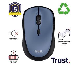 YVI+ WIRELESS MOUSE DARK BLUE