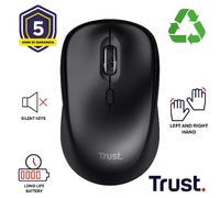 YVI+ WIRELESS MOUSE GLOSSY BLACK