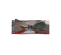 YVNKHKU Arte linea nera e bianca Fasce per capelli in morbido nylon con fiocchi elastici accessori per capelli per neonati neonati bambini