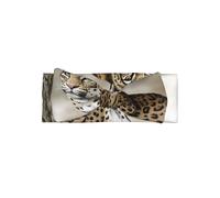 YVNKHKU Cerchietti per capelli con tigre maculata in morbido nylon con fiocchi elastici, accessori per capelli per neonati e bambini