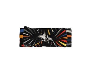YVNKHKU Fasce per capelli in morbido nylon con fiocchi elastici, accessori per capelli per neonati, con sfondo circo, futurismo retrò