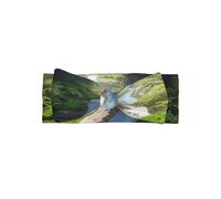 YVNKHKU Forests and Rivers - Fasce per capelli in morbido nylon con fiocchi elastici, accessori per capelli per neonati e bambini