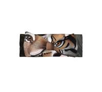 YVNKHKU Sad Tiger - Fasce per capelli in morbido nylon con fiocchi elastici, accessori per capelli per neonati e bambini
