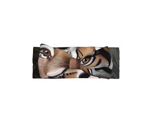 YVNKHKU Sad Tiger - Fasce per capelli in morbido nylon con fiocchi elastici, accessori per capelli per neonati e bambini