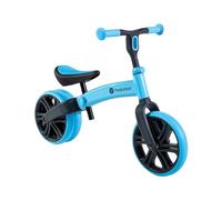 Yvolution Y Velo - Bicicletta senza pedali per bambini, con ruote da 22,9 cm, per apprendimento precoce, con 3 ruote regolabili, regalo per 18 mesi, 2, 3, 4, 5 anni