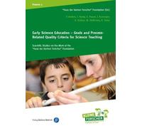Yvonne Anders Ilonca H Early Science Education - Goals and Process- (Tascabile)