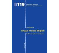 Yvonne Dröschel Shaham Lingua Franca English (Tascabile) Linguistic Insights