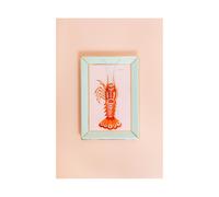 Yvonne Ellen London Lobster, vassoio rettangolare in porcellana 17,5x12 cm Lobster, vassoio rettangolare in porcellana 17,5x12 cm