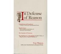 Yvor Winters In Defense of Reason (Tascabile)