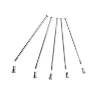Yvxotrxnk 10G Heavy Duty Straight Pull Spokes, 3.2mm Equal Diameter E-Motorcycle, 40pcs 304 Stainless Steel Spoke Kit for High-Power E-Bike & Electric Motorcycle Wheels (lunghezza 134mm)