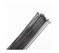 Yvxotrxnk 36 pezzi 14G Black foyBicycle Spokes & Nipples, 304 Stainless Steel 2,0 mm Matte Black Spoke Kit for Mountain & Road Bike (40-350 mm) - Ultra Wide Range Fit (14G 160mm 36pcs)