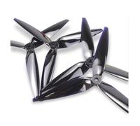 Yvxotrxnk 4 eliche Tri-Blade 7040 7 pollici, 7 x 4 x 3 CW CCW PC Props for FPV & Long Range Drones, High Performance Upgrade for MAK4 Models (4pcs2L2R 7040 Black)
