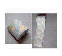 Yvxotrxnk Autoadesivo 3D Skirting Board 5M/196in, PVC Wallpaper Sticker for Living Room & TV Background Wall, Peel and Stick Waterproof Border Trim(J)