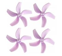 Yvxotrxnk D63 63 mm 2,5 pollici 5 blade PC apertura 1,5 mm per RC FPV Racing Freestyle Drone, High Thrust 63 mm 5-Blade Prop for Cinewhoop Ducted Quadcopter 8 pezzi (4 pezzi viola)