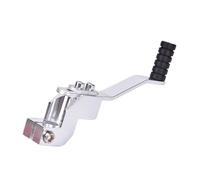 Yvxotrxnk Punta pieghevole a molla | CNC alluminio Gear Shift Lever for Motorcycles, 6061 Alloy, Spline Mount Design for Dirt Bikes ATV Pit Bikes 50cc 70cc 90cc 110cc 125cc 140cc 150cc 160cc (Silver)
