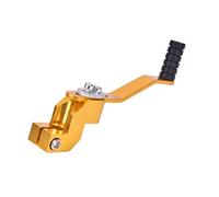 Yvxotrxnk Punta pieghevole a molla | CNC alluminio Gear Shift Lever for Motorcycles, 6061 Alloy, Spline Mount Design for Dirt Bikes ATV Pit Bikes 50cc 70cc 90cc 110cc 125cc 140cc 150cc 160cc (oro)