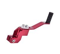 Yvxotrxnk Punta pieghevole a molla | CNC alluminio Gear Shift Lever for Motorcycles, 6061 Alloy, Spline Mount Design for Dirt Bikes ATV Pit Bikes 50cc 70cc 90cc 110cc 125cc 140cc 150cc 160cc (rosso)