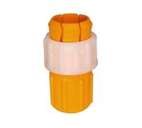 Yvxotrxnk Set di 2 connettori rapidi con preventore di flusso posteriore, pantaloni da giardino Quick Connect to Faucet, adattatore universale Push Lock Couplings per irrigazione, lavaggio auto e