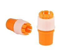 Yvxotrxnk Set di 5/10 connettori per pantaloni da giardino da 16 - 20 mm, pantaloni multipurpose a tubo rigido, adattatore universale per irrigazione esterna (5 pezzi)