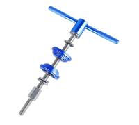 Yvxotrxnk Universal for Bicycle Headset Bearing Press Tool Bottom Bracket Install Removal Kit per MTB Road Bike, Steering Stem Cup Installer Remover Cycling Equipment Repair Parts (Blue)