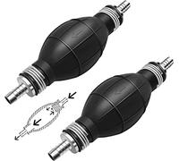 Yvyan 8 mm Pompa Manuale per Carburante - 2 Pezzi, Lampadina Pompa, Gasolio Pompetta, per auto, navi, per carburante, benzina, gas e diesel