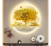 YVYKFZD Lampada da Parete 3D, Sculture da Paretes con Luce LED, Decorazioni da Parete Creativa, Decorazione da paretes for Ingresso, corridoio, Camera da Letto(Style z,108x90cm/42.5"x35.4")