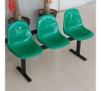 YVYKFZD Panca per Sala d’Attesa a 3 posti, Sedie per sala d'attesa panca pers esterni, Sedie Ufficio con schienale, Panca pers Salas Attesa squadre e riserve(Green)