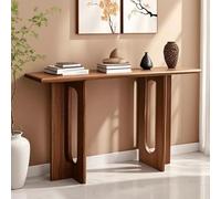 YVYKFZD Tavolo Consolle in stile rustico, Consolle Ingresso in legno, Tavolo Console Tavolos da Ingresso rettangolari, Tavolos da Divano decorativi stretti(100x30x80cm/39.3"x11.8"x31.4")