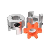 YVZDHNSFY Giunto Flessibile Albero Alluminio Ganasce CNC Encoder Connettore | Giunto a ganasce in alluminio D40L78 40mm Foro 8-22mm Viti M5 4pz Coppia 32Nm Max 64Nm 13000rpm(18x22)