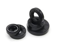 YVZDHNSFY Hardware Raccordi 2/5 guarnizioni per olio NBR ID 19 mm TC-19 x 25/26/28/30/42/45/47 x 5/6/7/8/10 mm in gomma nitrilica albero doppio labbro guarnizione olio rondelle (5 pezzi, 19 x 30 x 10